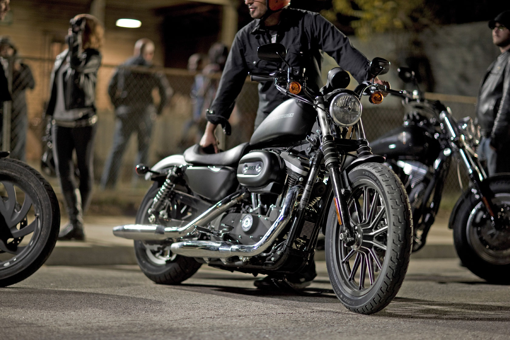 Harley-Davidson Dark Custom campaign photography